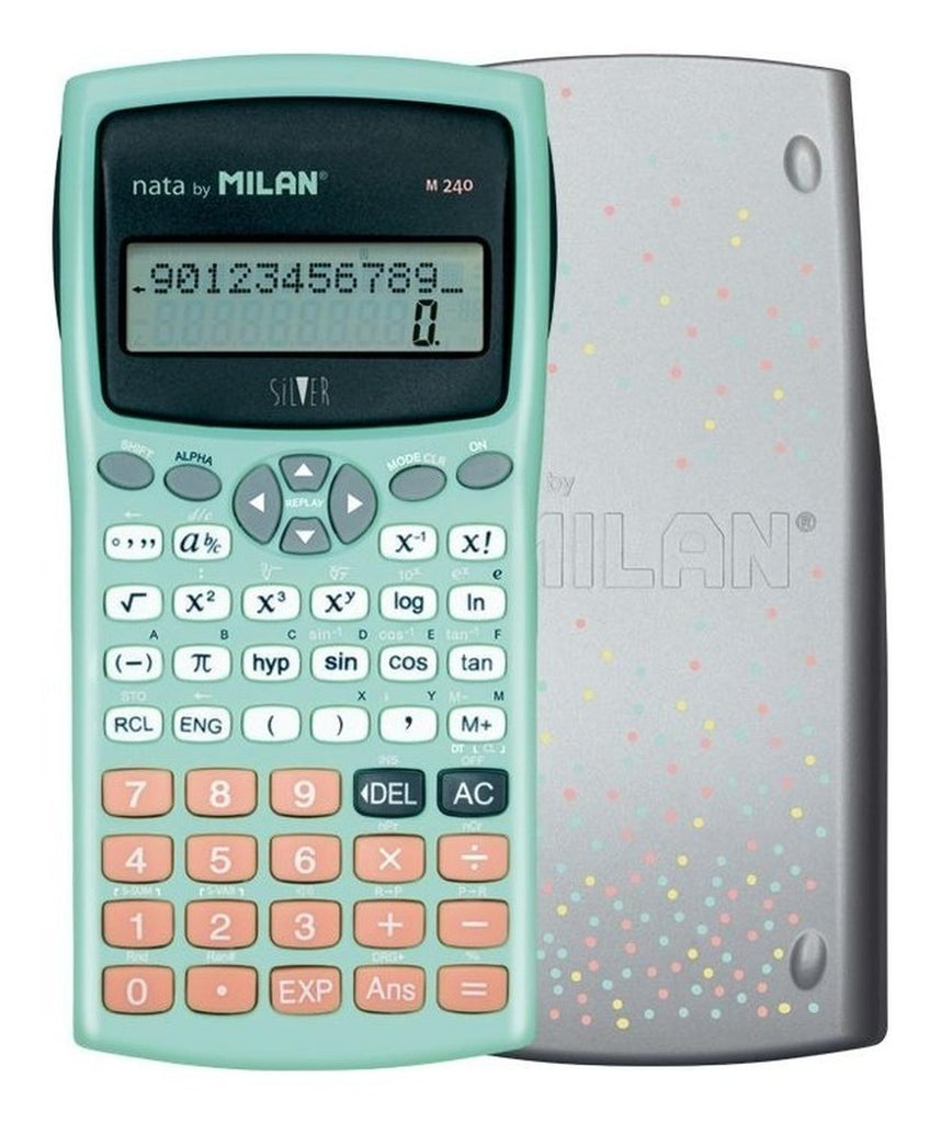 Blister Con Calculadora Cientifica M240 S-Silver Milán