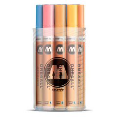 12 Marcadores Acrílicos Pastel One4All 4Mm Molotow