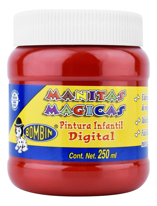 Pintura Digital Infantil Manitas Mágicas No Tóxica Bombin