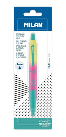 Blister Con 1 Pluma Tinta Azul Compact S-Sunset Milán