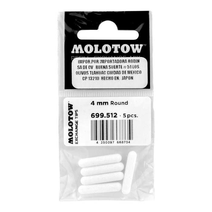 Molotow - Repuestos Puntas Redondas 4Mm Serie 200