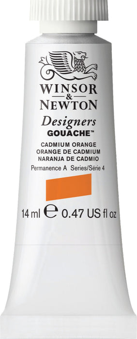 Outlet - Pintura Gouche Designer 14Ml #089 Naranja Cadmio Winsor & Newton