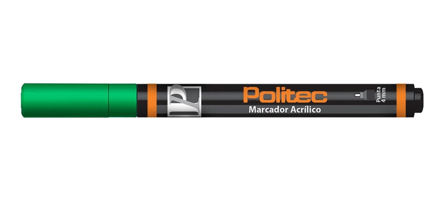 Marcador Acrilico Serie 300 2Mm Politec