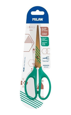Tijeras 17Cm Para Casa Y Oficina En Colores Cobre Milán