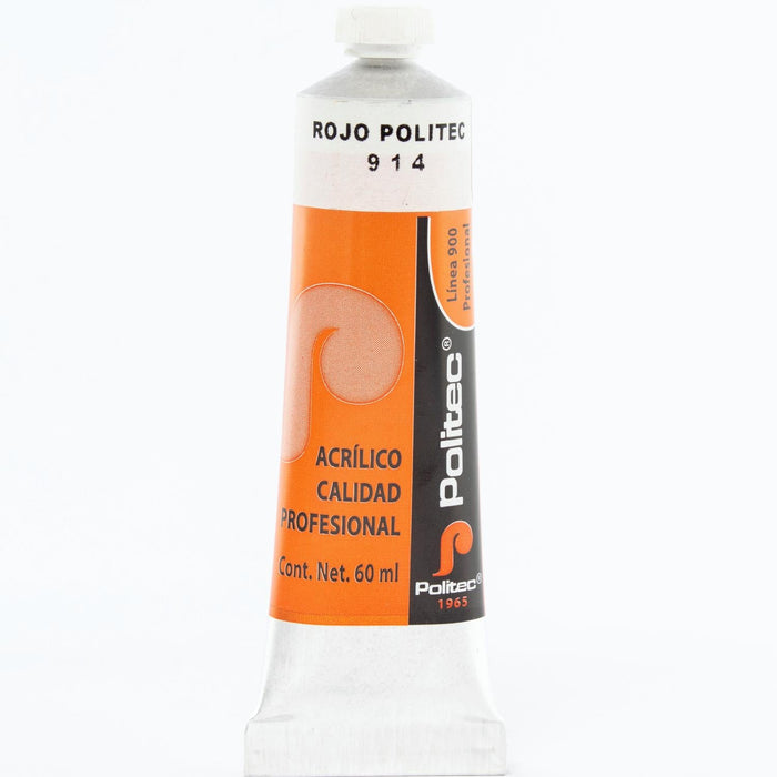 Pintura Acrílica Profesional 60Ml Línea 900 Politec