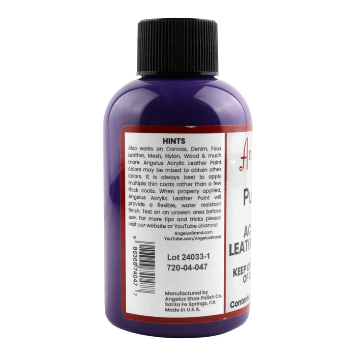 Pintura Para Cuero 118Ml Purple Angelus