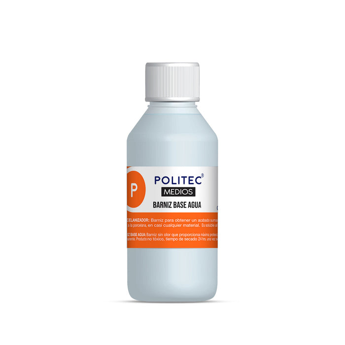 POLITEC - Barniz base agua 125 ml