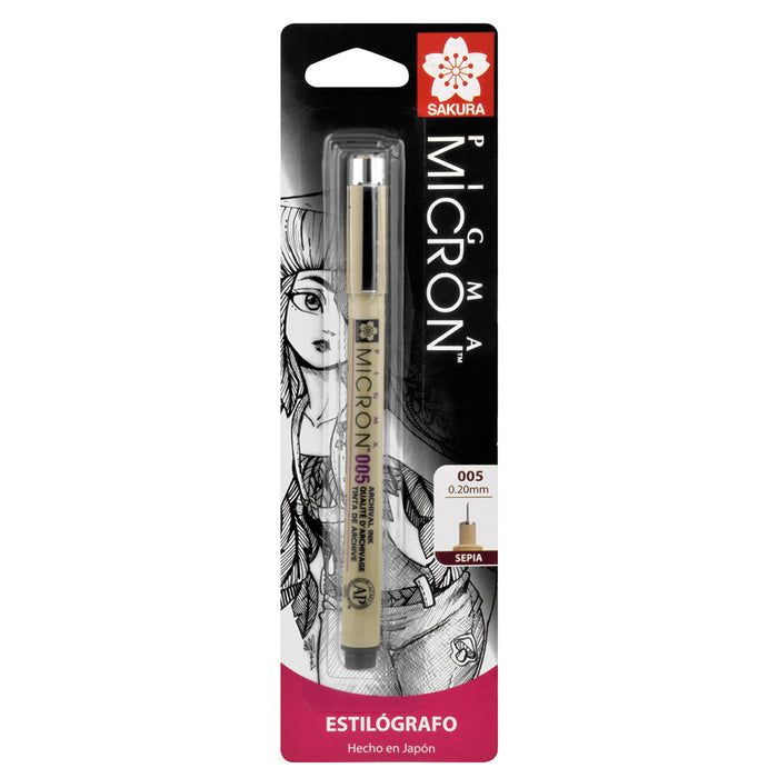 Estilografo Pigma 005 0.2Mm Sakura
