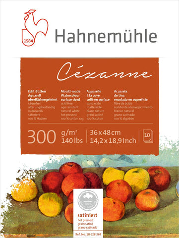 Block Acuarela 10 Hojas 300G Cézanne Hahnemühle