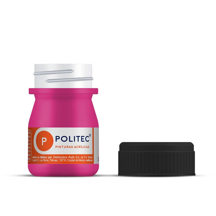 Pintura Acrílica Fluorescente L-800 20 Ml Politec