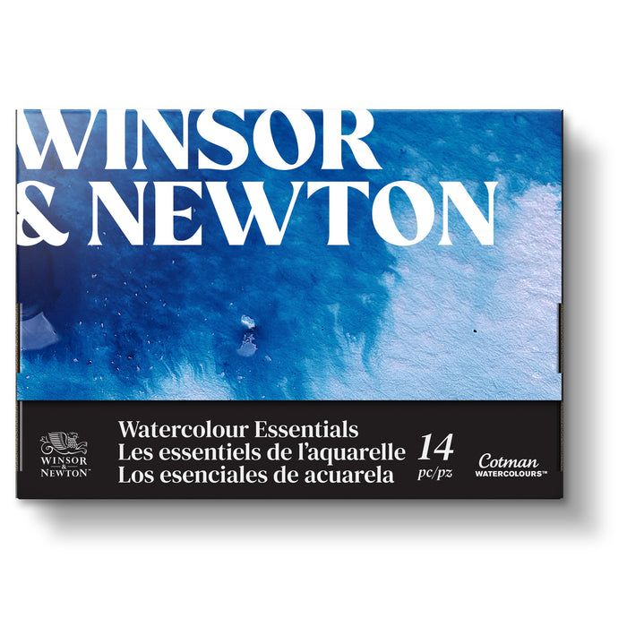 Set De Madera Essentials 10 PZ Acuarela Cotman Winsor & Newton