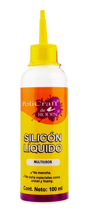 Pegamento Silicón Liquido Policraft