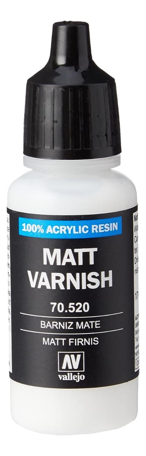 Vallejo Auxiliaires Vernis Polyuréthane Ultra Mat 18 ml