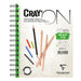 BLOCK CON ESPIRAL PAPEL BLANCO 160g CRAY ON CLAIREFONTAINE