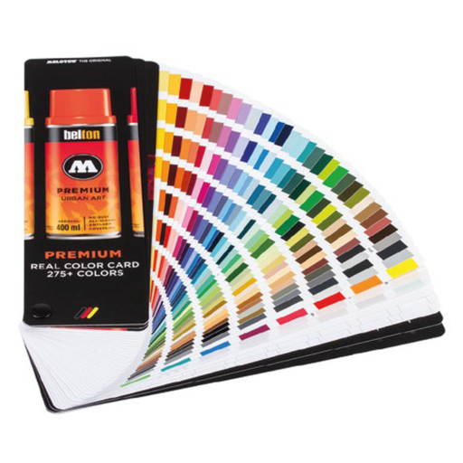 MOLOTOW CARTA DE COLOR BELTON PREMIUM