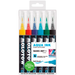 MOLOTOW -PACK CON 6 MARCADORES ACUARELABLES GRAFX 1MM "SET #1"