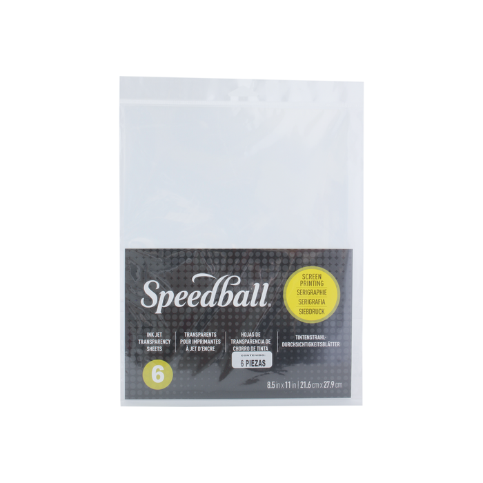 Speedball - Paquete Con 6 Hojas De Transferencia 21.6X27.9 Cm