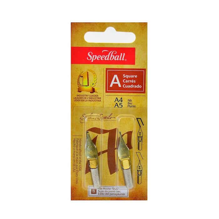 Speedball -  Blister Con 2 Plumillas A4 Y A5