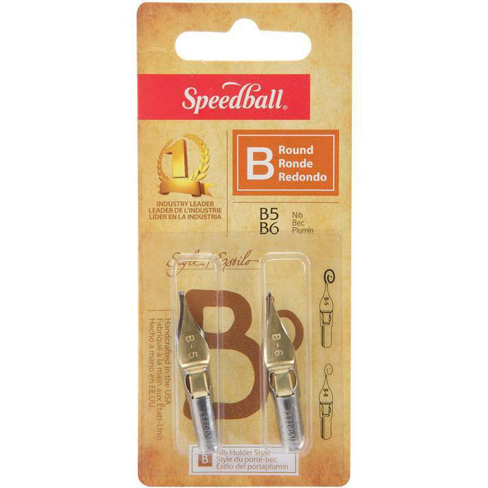 Outlet - Blister Con 2 Plumillas B5/B6 SPEEDBALL