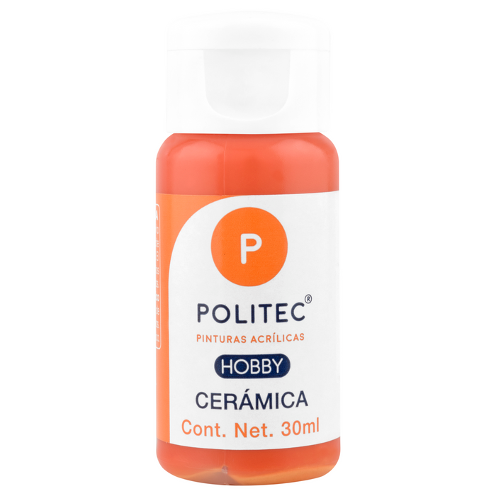 POLITEC- PINTURA HOBBY CERAMICA 30 ML