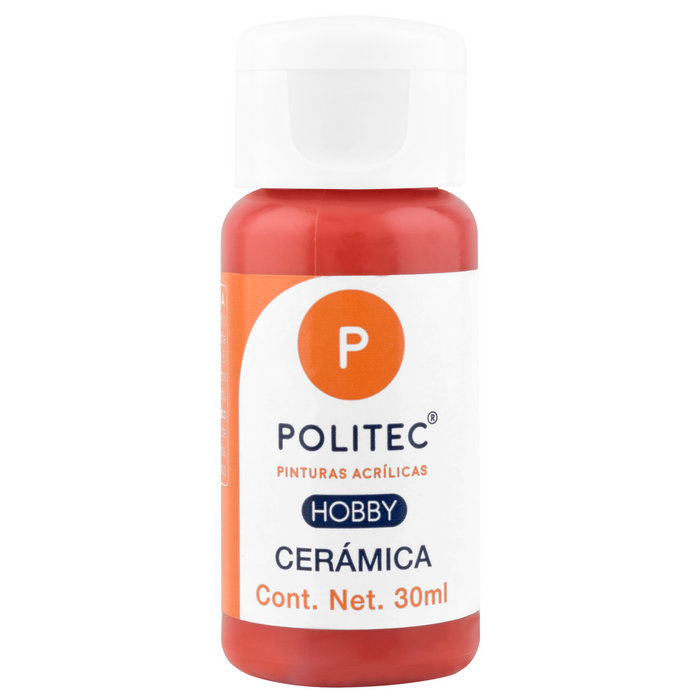 POLITEC- PINTURA HOBBY CERAMICA 30 ML