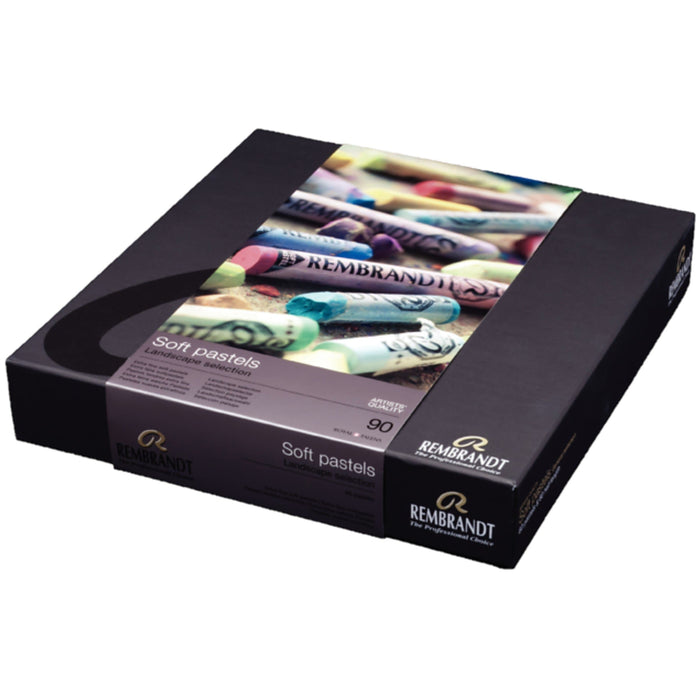 Rembrandt - Set Profesional Paisaje Pasteles Enteros Con 90 Colores 300C90L