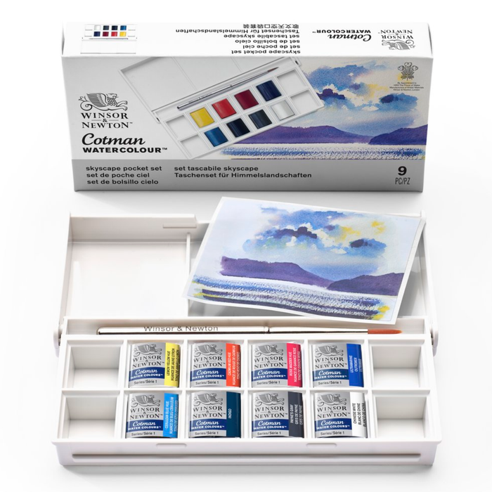 Set de pastillas cotman paisajes Skyscape #0390672