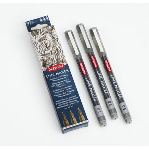 Derwent - Set con 3 piezas de line maker graphite # 2305562