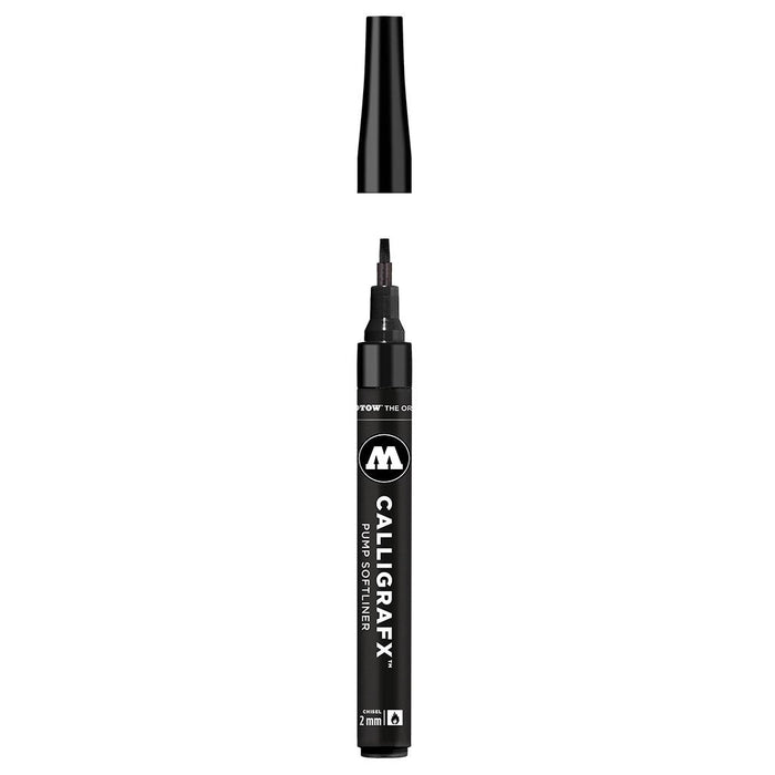 Molotow Calligrafx Pump Marcador punta pincel  2mm