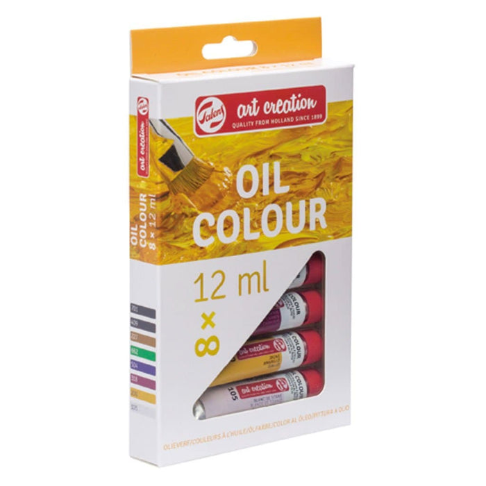 Art Creations - Estuche Con 8 Piezas De Óleo Con 12 Ml